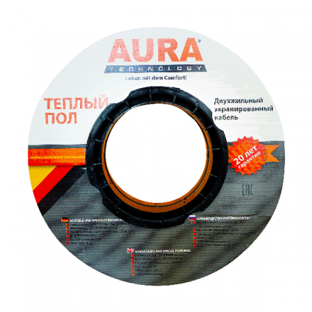 Нагревательный кабель AURA Heating КТА 7-100