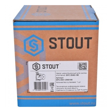 Циркуляционный насос STOUT 25/60-130