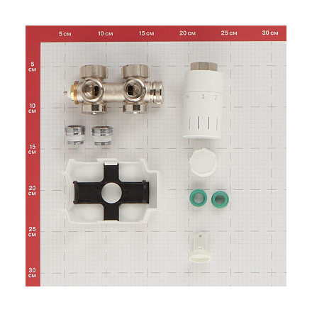 Узел нижнего подключения универсальный Simplex Design 1/2" x 3/4"