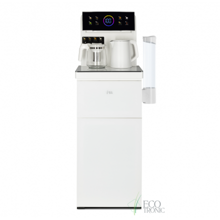 Кулер с чайным столиком Тиабар Ecotronic TB25-LNR white