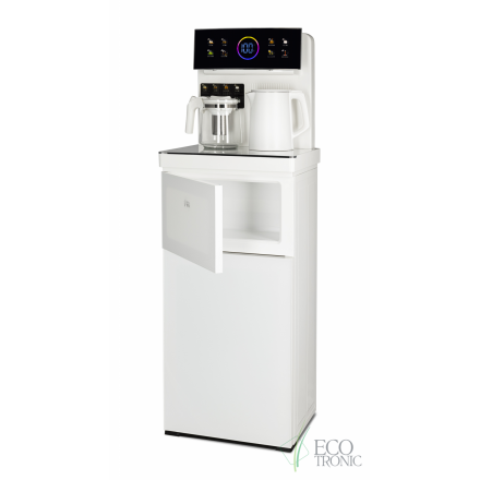 Кулер с чайным столиком Тиабар Ecotronic TB25-LNR white