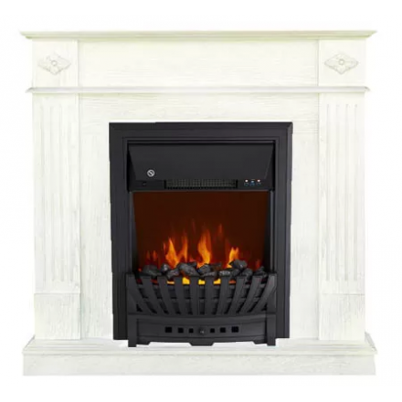 Каминокомплект Brighton STD-ASP с электрокамином Royal Flame Aspen Black