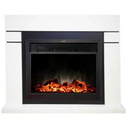 Каминокомплект Lindos MB/JUP/SYM26 с электрокамином RealFlame Moonblaze Deluxe-S BL LT