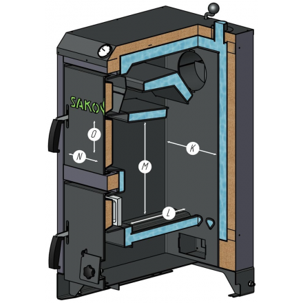 Твердотопливный котел Sakovich Standart PRO 26