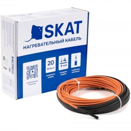 Нагревательный кабель Бастион SKAT НТ-41-800