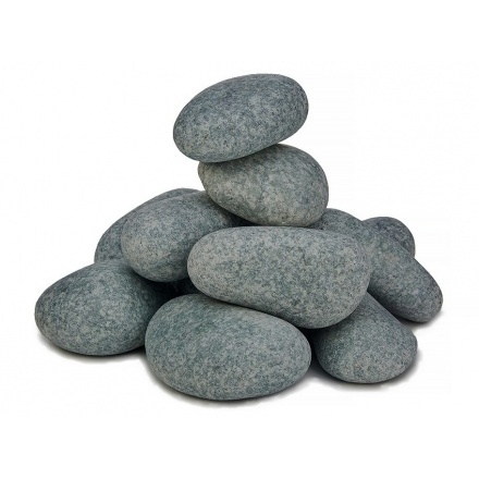 Камни для бани Хакасинтерсервис пироксенит Черный принц шлифованный, средний 5 кг