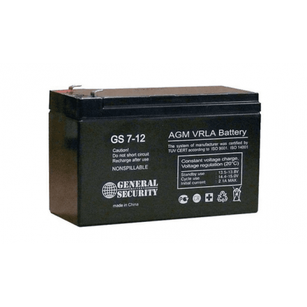 Аккумулятор резервного питания свинцово-кислотный ZONT GS-7-12