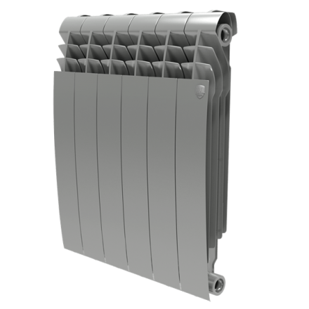 Радиатор биметаллический Royal Thermo BiLiner 500 (серебристый)