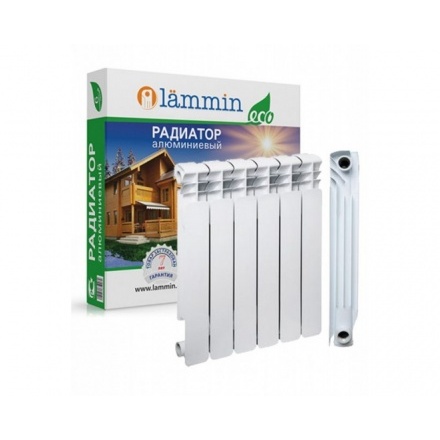 Радиатор алюминиевый Lammin Eco AL-350/80