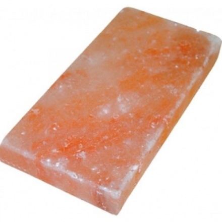 Гималайская соль, плитка шлифованная 20x10x3,5 см