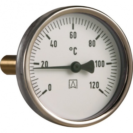 Термометр накладной Afriso 63 мм 0-120C