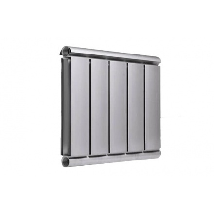 Алюминиевый дизайн радиатор SILVER S 500 темное серебро муар