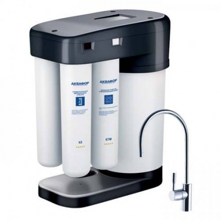 Автомат питьевой воды Аквафор DWM-102-12М-S4 (черный)