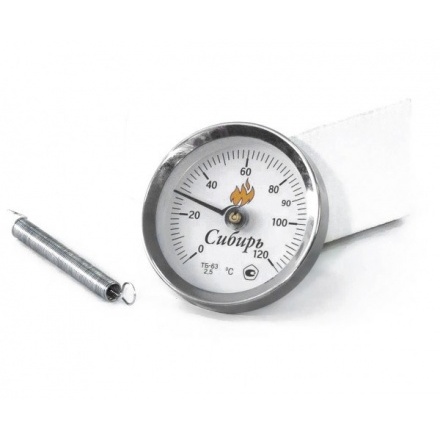 Термометр биметаллический ТБП 63/50Т (0-300С ) Сибирь