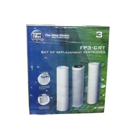 Комплект 3х картриджей для Aquafilter FP3-CRT