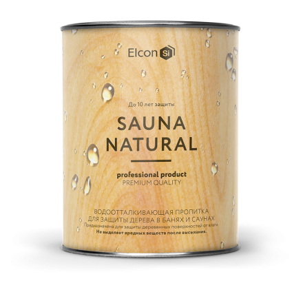 Пропитка для бани и сауны Elcon Sauna Natural 2 л