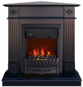 Каминокомплект Brighton STD-ASP с электрокамином Royal Flame Aspen Black