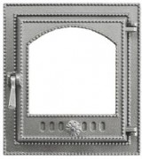 Дверка ВЕЗУВИЙ каминная 210 (не крашенная, без стекла)