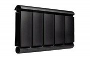 Алюминиевый дизайн радиатор SILVER S 200 черный шелк