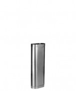Труба овал. сечения (вставка) L-500 мм из нержавеющей стали 304-0,8 мм