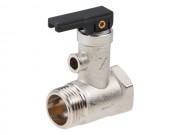 Предохранительный клапан для бойлера с ручкой спуска 1/2 AV ENGINEERING (AVE3671212)